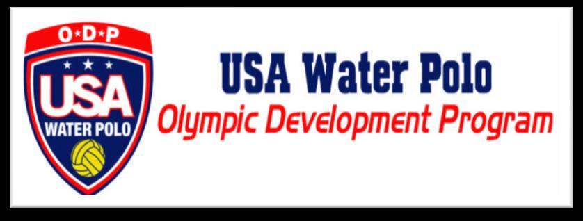 USA Water Polo Olympic Development Program 2014-15 Overview Purpose The Olympic Development Program will serve as a forum to identify and develop athletes to represent USA Water Polo throughout