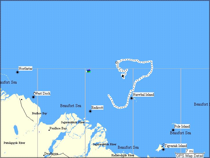 Nuiqsut Whale Scouting Tracks, 09/05/02 Napageak 2,