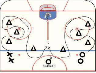 NOVICE DEVELOPMENT ZONE GAME 6 OF 20 (SECOND PERIOD) SKATING 2 SMALL AREA GAMES PUCK RACE (PART 2 OF 2) Review the skills you learned in the previous drills and explain how they are used during this
