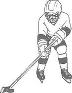 (Note: the head does not necessarily turn to face the target, as this would telegraph the pass.) 4. The stick blade is perpendicular to the target upon releasing the puck. 5.