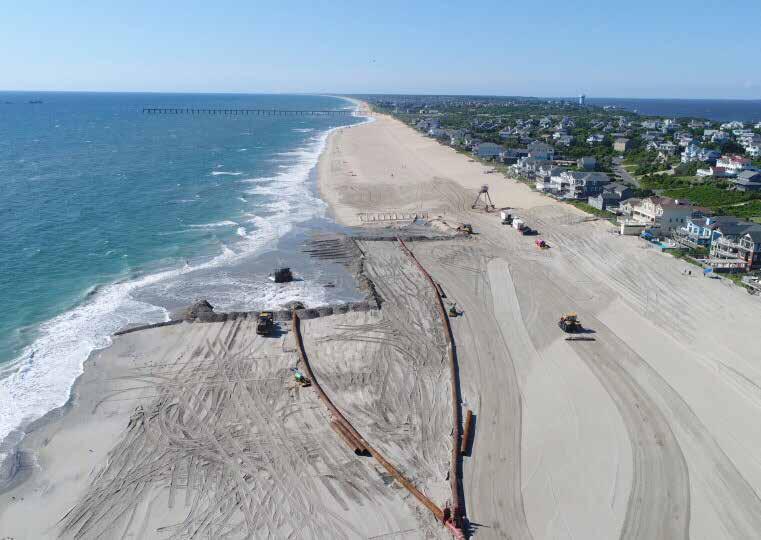 Provided by Julien Devisse, Aptim CPE-NC Most coastal communities, including Duck, invest in beach nourishment programs, which replace sand washed away by storms and support their largest industry,