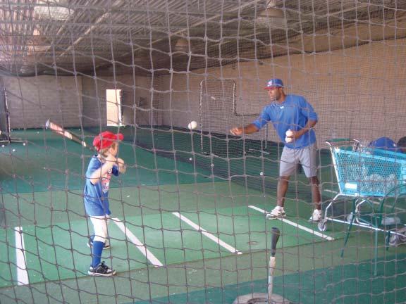 Batting Cages and Bullpens Increase the fun baseball atmosphere by giving your guests the opportunity to use the Ports team batting cage located just outside of the