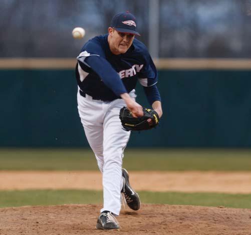 PITCHER NOTES #55 PATRICK BANKEMPER RHP, Jr. Tied for the team lead with 13 appearances Recorded his fi rst win at Liberty against St.