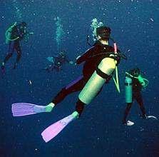 In order to prevent the lungs from collapsing, the air the diver breathes should also be at about the same pressure.