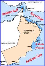 livelihoods Al Wusta Province East side: Arabian Sea West Side: Empty Quarter Desert Masira, Mahout, Duqum