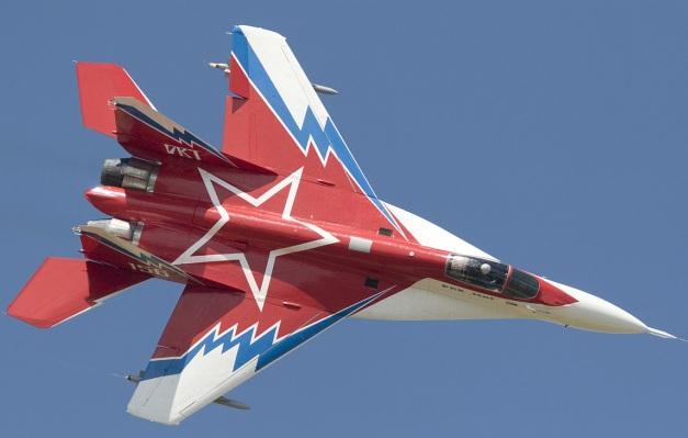 2. Mikoyan-Gurevich MiG-29 with a low AR, and