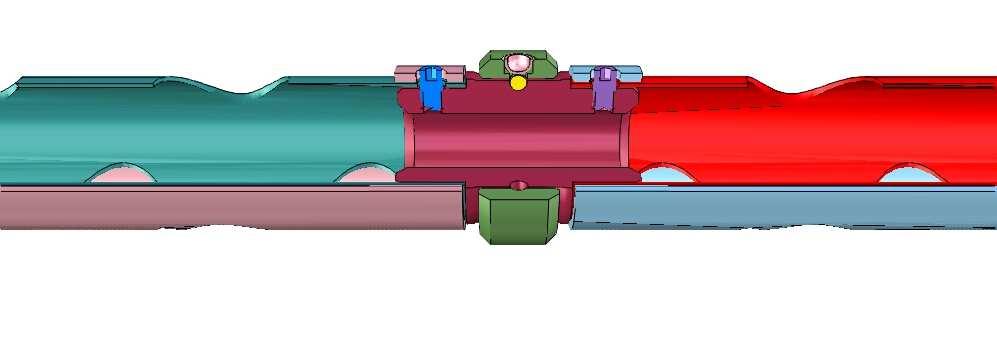 charge tube to rotate independent of the gun carrier.