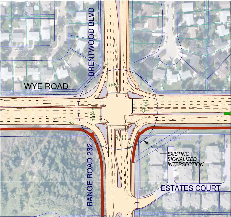 Functional Plan Recommendations Brentwood Boulevard / Wye Road