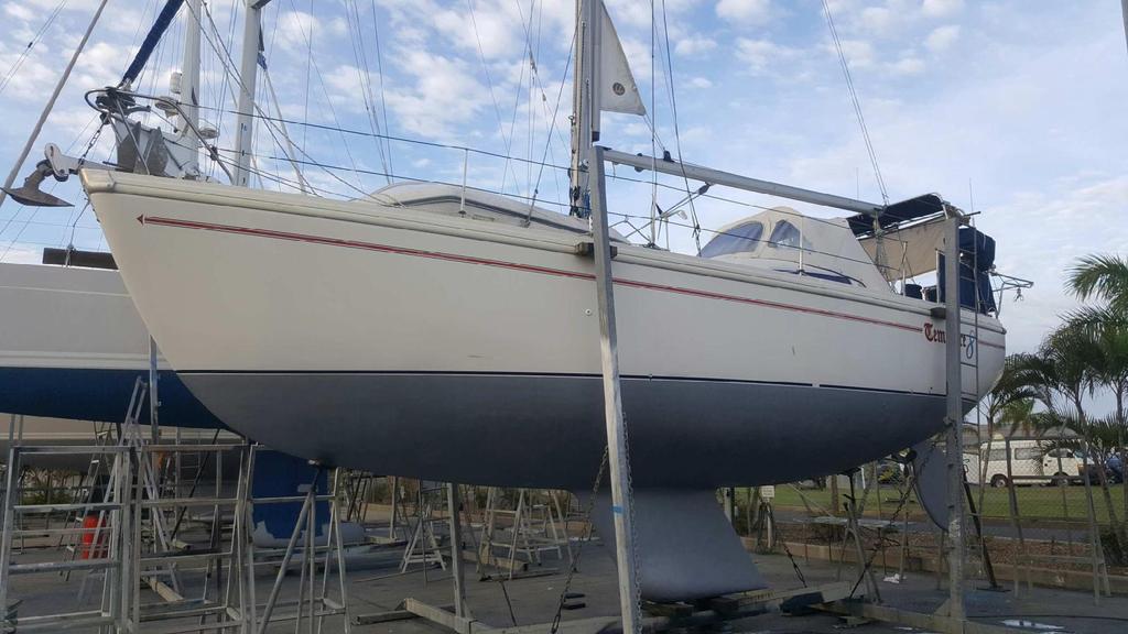 Near new ( 12 months old) standing rigging and running rigging including new rigging screws. New Garmin plotter, New electric toilet, New auto pilot to be fitted.