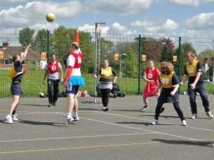 News from around the Counties Leicestershire Melton Mowbray Netball Club took part in a charity