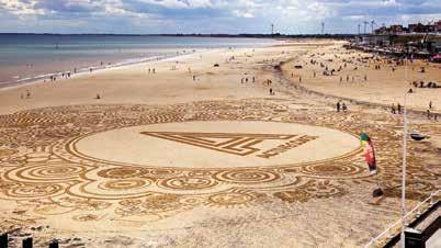 Sand AND Stone FAMILY Weekend Workshops with Responsible Fishing UK Saturday 29 July Hornsea South Beach below Trans Penine Trail Monument Stone Art Family Workshop 10am to 4pm Beach Clean with