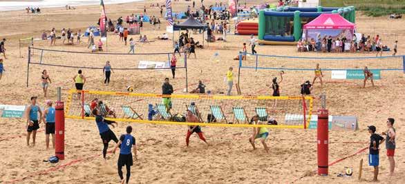 UK Pro Beach Tour & CEV European Beach Volleyball Festival UK Host Site 2018 Saturday 11 and Sunday 12 August All day Bridlington South Cliff Beach (Below Park & Ride) Celebrate Active Coast s