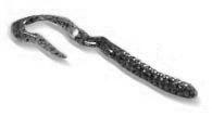 Page 58 To Order Call: 704-399-6889 704-399-4936 Soft Plastic Worms Zoom U Tails - 6 in.