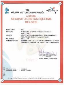 OFFICIAL ORGANISORS 1)TOURISM TRAVEL