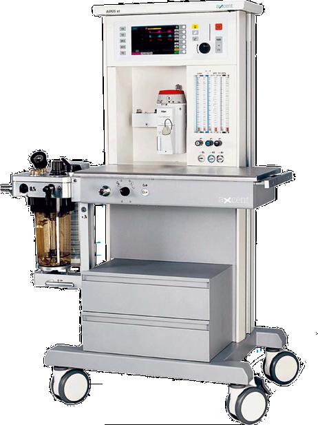 APUS x1 Anesthesia Machine Fresh gas, compliance and leakage