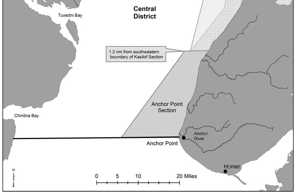 Map of all drift gillnet