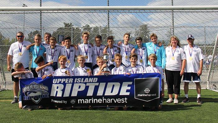 In the first season our U15 boys went undefeated and was the first Riptide team