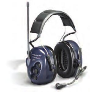 Improve employee safety and productivity in noisy environments with the PowerCom BRS two-way headset radio featuring an