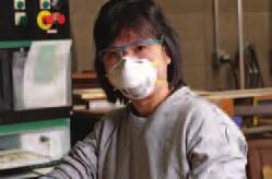 See 3M.com/PPESafety for more product selection. Comfort N95 Respirators* Suggested Applications: Sweeping, sanding, grinding, sawing and bagging in a non-oil environment.