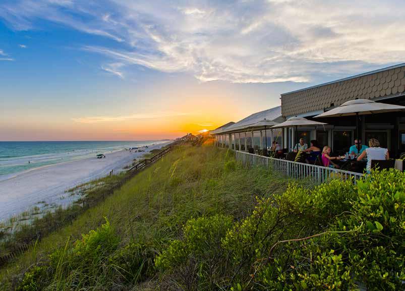 EAT: You re at the beach, so plan to gorge on the delicious sea fare that s fresh from the water. Some of our picks include: Vue on 30A.