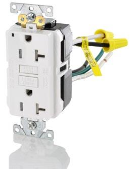! Leviton Safety Products Personnel Protection Hazard: Permanently installed non-gfci receptacles installed in wet
