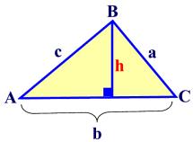 Geom- 8-6 The Law of Sines day 1 When we do not have a right triangle we still find the length of the