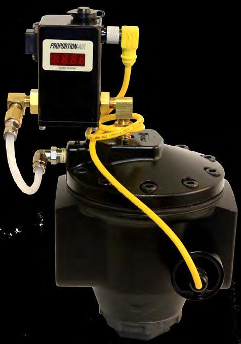With a properly configured dual loop unit we can take feedback from a vacuum transducer, force