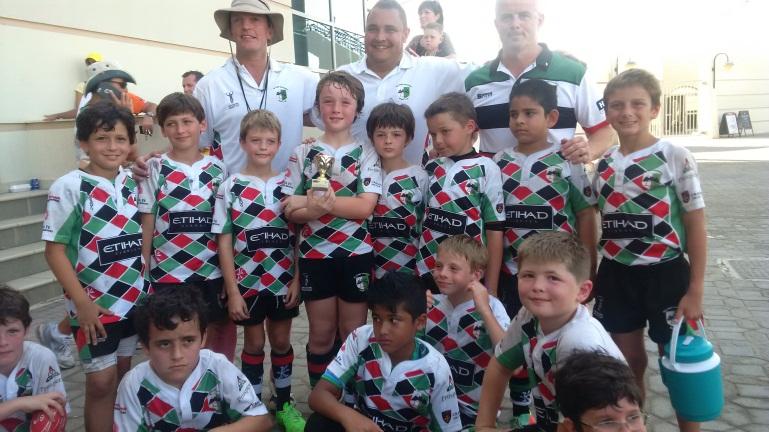 Brighton Pupils shine in Touch Rugby Brighton College Year 5 boys (William Croft, Charlie Moss and