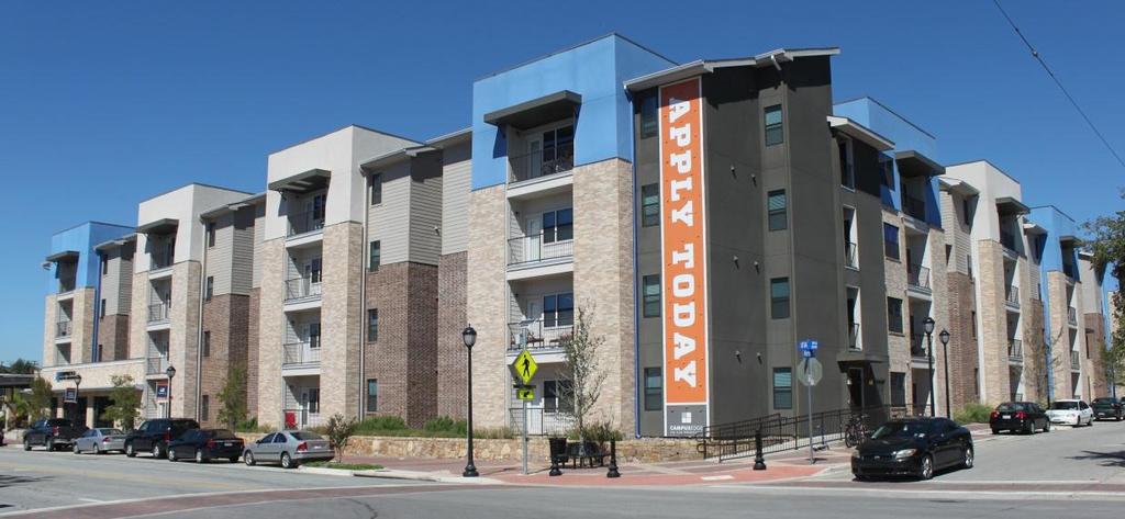 Odessa Lofts Odessa CDB Walking distance to Texas Tech Health Sciences Center and Medical Center Hospital 238 units / 428 residents 3,000 sq. ft.