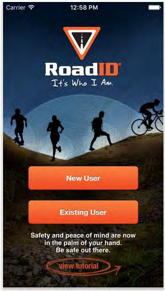 Road ID App Allows others