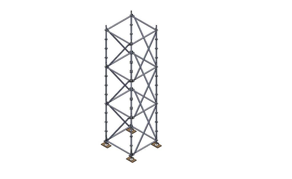 Unbraced Standard Maimum Allowable Compression Load (When Rated for Scaffold Use) Length (m) KN 2 m 22.