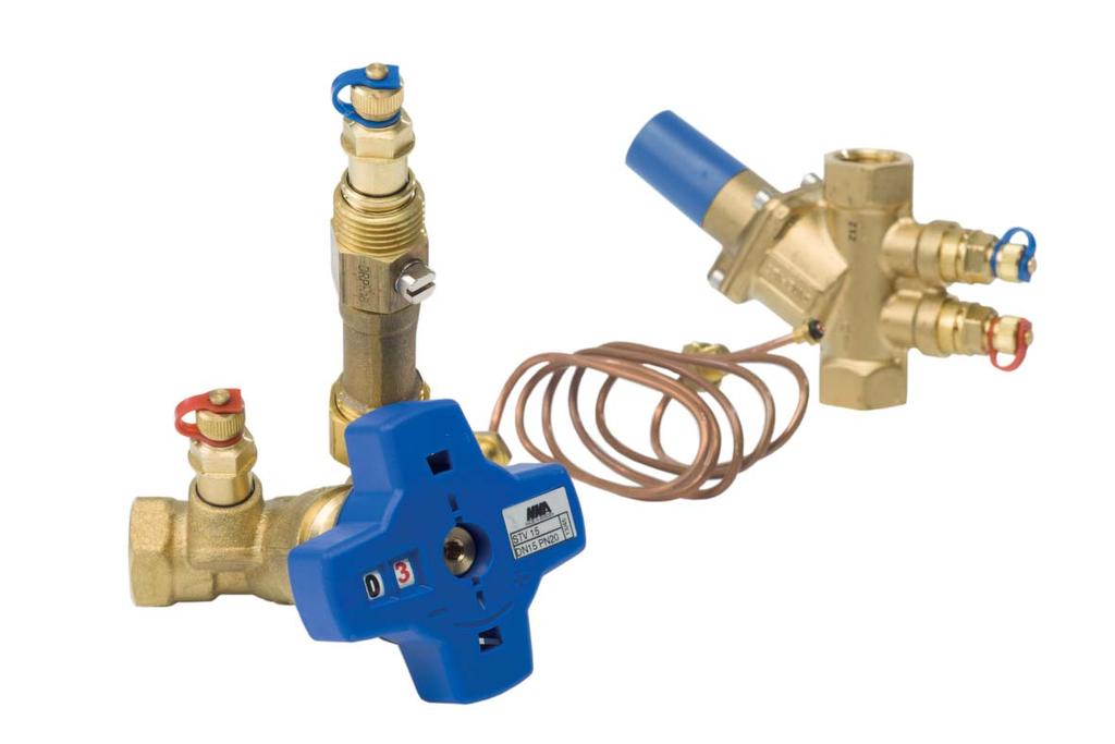 PVM 15-5, differential pressure valves High accuracy Low pressure drop Quick to install