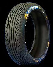 different tyre manufactures for the 2018 : Michelin.