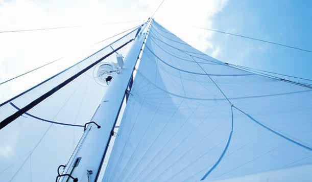 For the sails, INCIDENCES, the leading brand for all sails made by piece, satisfies the specifications set up by the shipyard, with no equivalent on the market : high-tech cut, a strong roach, UV