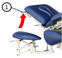 3.4 Head Support MFG 30000 Series tables feature an adjustable head support in most models.
