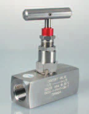 CM25 - Globe pattern, 3 /16 [5 mm] bore, 10000 psig [689 barg] hand valve The CM25 (10,000 psig [689 barg]) barstock construction needle valve is designed for multiple applications wherever
