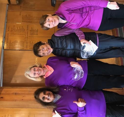 Date: 16 th March Luncheon Cup to start the golf season at Brokenhurst Manor Golf Club Winners - of the Greensome match: Liz Cruse and Aiko Wilson with a great score of 36 With - and Vice-Captain