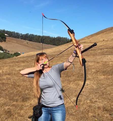 San Francisco Archers October 18, 2017 Brandi s Corner ~ Control, Competition & Consequences As you know, these last few months I ve been using my wood bow exclusively (pulling 18 lbs) to tame my