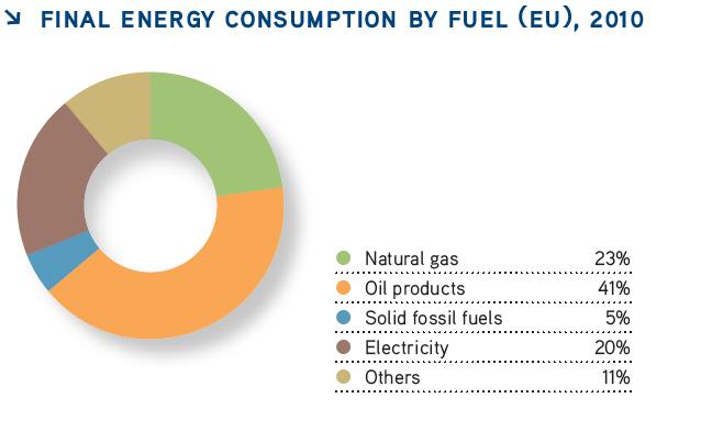 Final Energy Consumption EU-27 2010