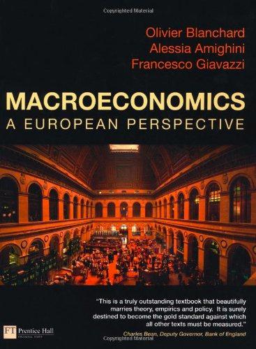 Class Material Textbook: Blanchard, Amighini and Giavazzi Macroeconomics: A European Perspective