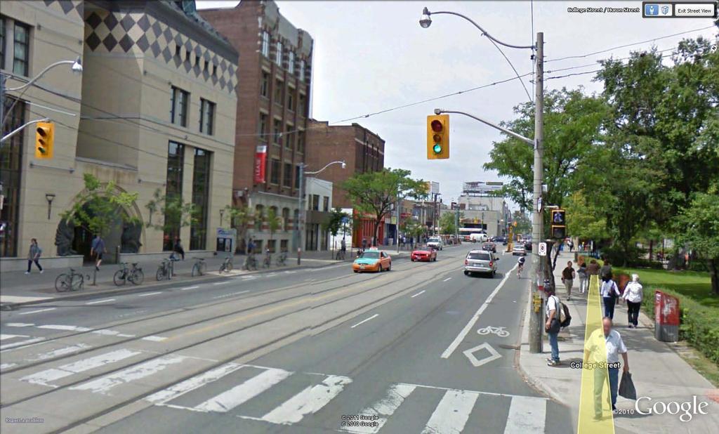 Toronto, Canada - bike lane