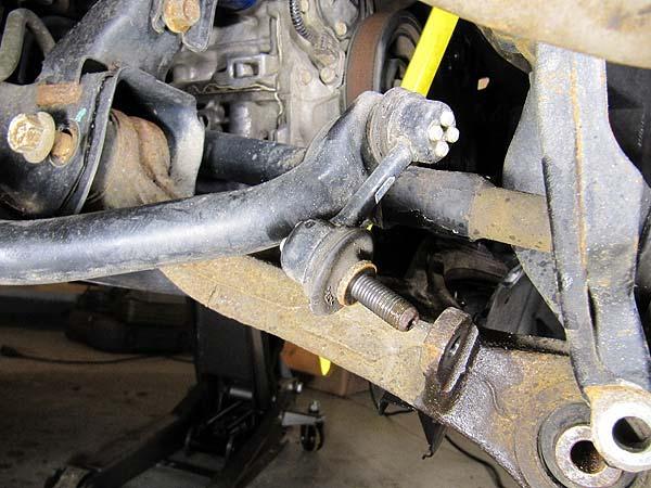 #8 Pull the stabilizer link