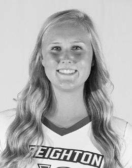 #12 Taryn Kloth 6-4 Jr. OH Sioux Falls, S.D. Preseason All-BIG EAST in 2017. AVCA Honorable Mention All-American and First Team All-BIG EAST last year, when she led CU in kills during league play.