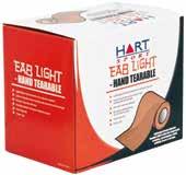 excellent tensile strength Hot melt, latex free adhesive Elasticity provides strong and controlled