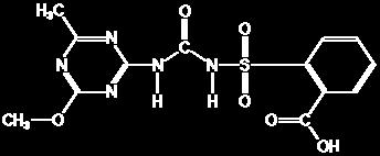 Chemical Product Identification Product Name: Metsulfuron-methyl Molecular Formula: C 14 H 15 N 5 O 6 S Molecular Weight: 381.