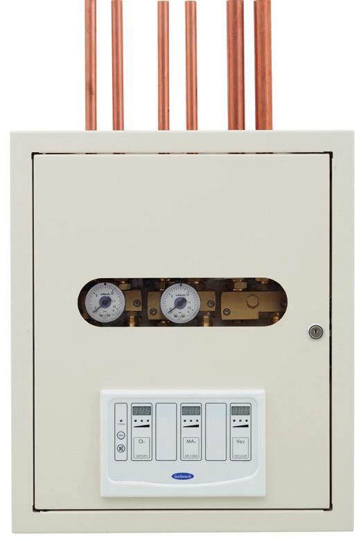 HOSPITAL STRUCTURAL PRODUCTS AREA GAS CONTROL UNIT ARTICLE CODE 551.