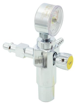 or vacuum gauge Gas specific connection port Suitable outlet for hose