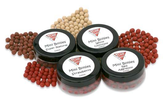 Mini Boilies 200ml 3.99 Supersize Hookbait Sweetcorn 200ml 2.99 The best sweetcorn you have ever seen: great colours, great flavours and great full-grain kernels in re-sealable pots.