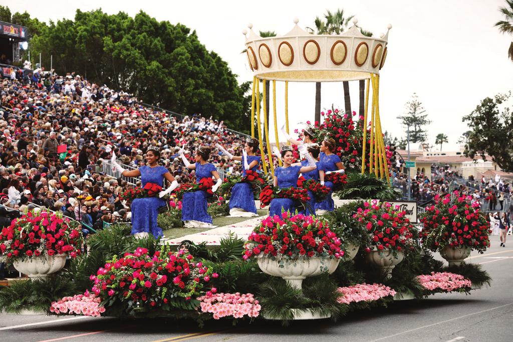 PARADE DAY GUIDE 2019 Rose Parade Grandstand Seating Reserved grandstand seating for the Rose Parade is available for purchase through Sharp Seating Company, the Official Grandstand Seating and