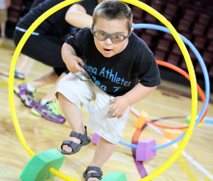 It also serves as an introduction to the world of Special Olympics while showing resources and support available within Special Olympics Michigan.
